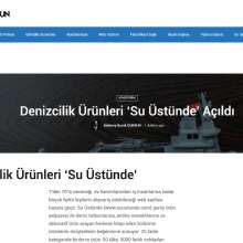 Denizcilik Ürünleri ‘Su Üstünde’