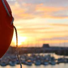 How to rescue a person falling into the sea?