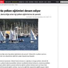 Sailing training continues in Bodrum