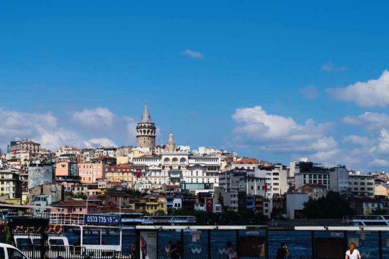 Genoese and Venetian Marines in Galata 