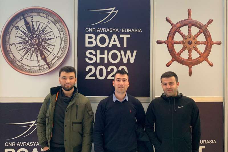 Nautica Goods Team at the Eurasia Boat Show 2020 Fair