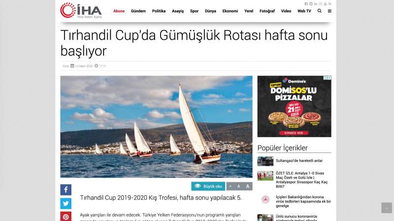 Tırhandil Cup'da Gümüşlük Rotası hafta sonu başlıyor