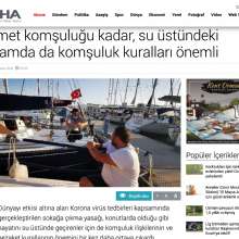 Nautica Goods Website States Neighborhood rules of residency and the rules of courtesy in the neighborhood of yachts and marina rules