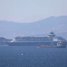 Passenger ships in Aliağa for dismantling