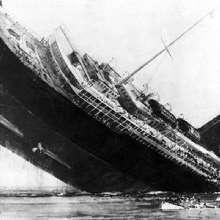 Lusitania Sink 