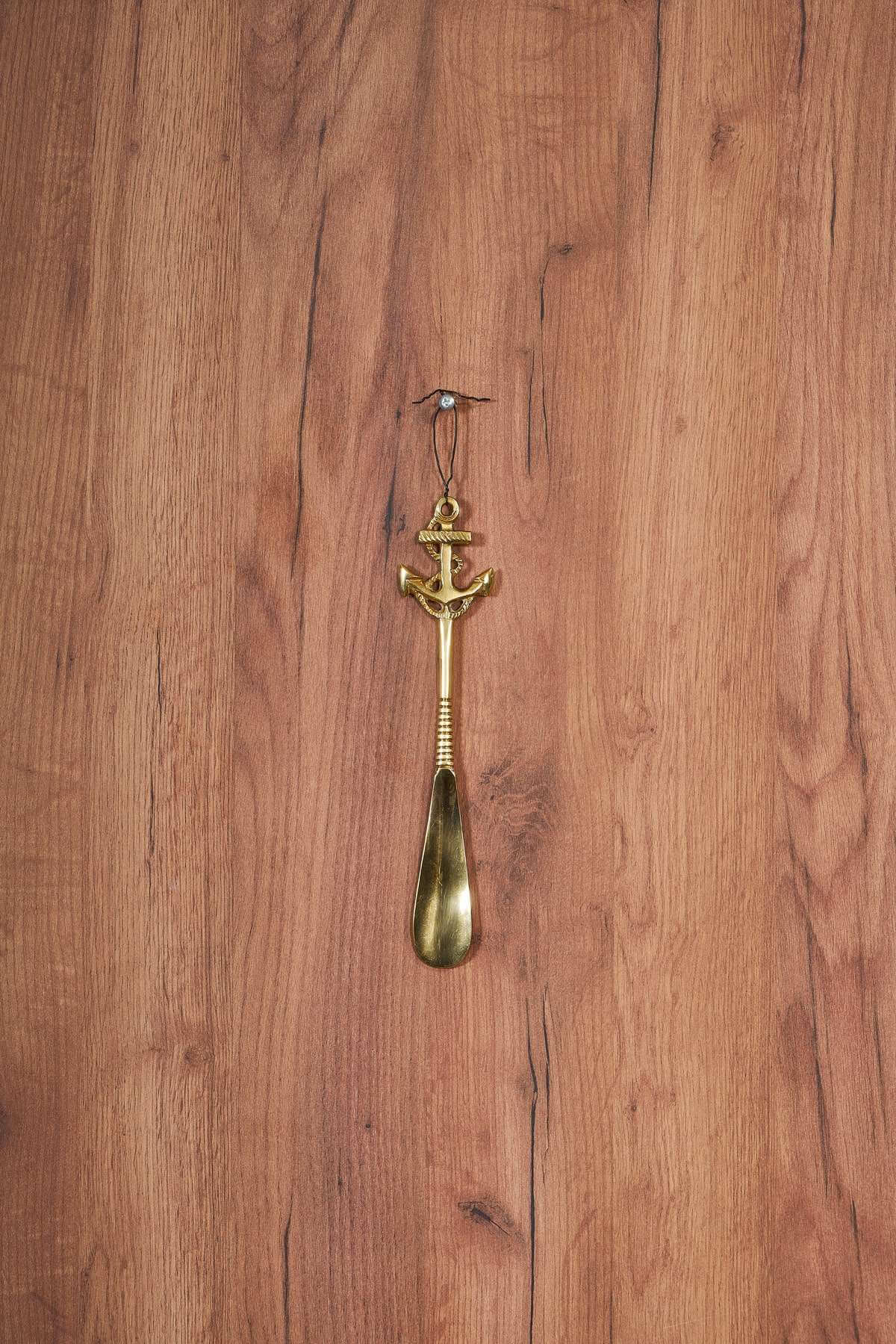 brass shoe horns long handles on Brass Anchor Shoe Horn Su Ustunde