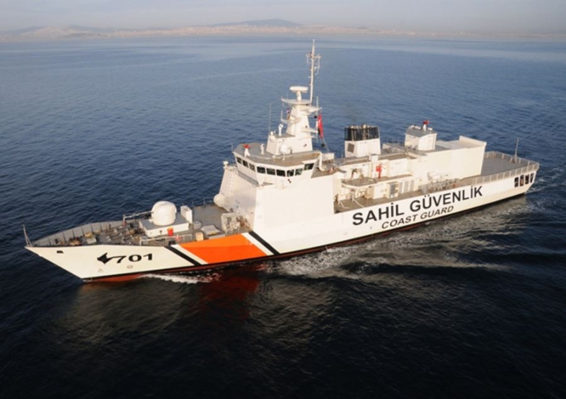 Coast Guard Vessels Protecting All Coasts of Turkey