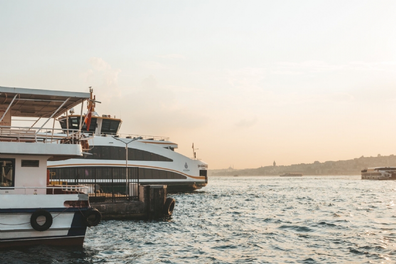 İstanbul'un Simgesi Tarihi Şehir Hatları Vapuru