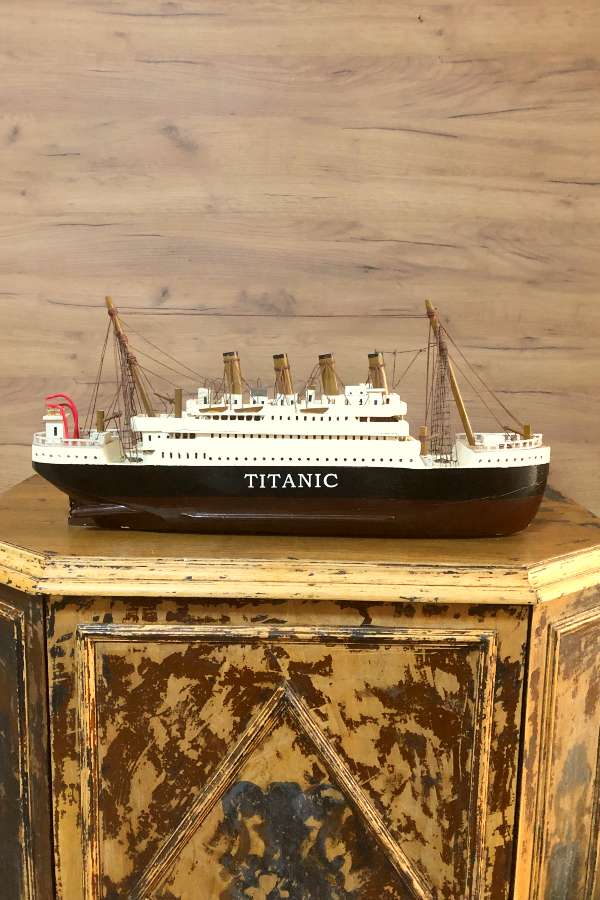 Ahşap Titanic Gemi Maketi