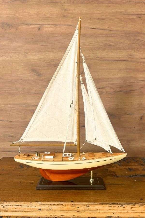 Enterprise Ahşap Yelkenli Maketi
