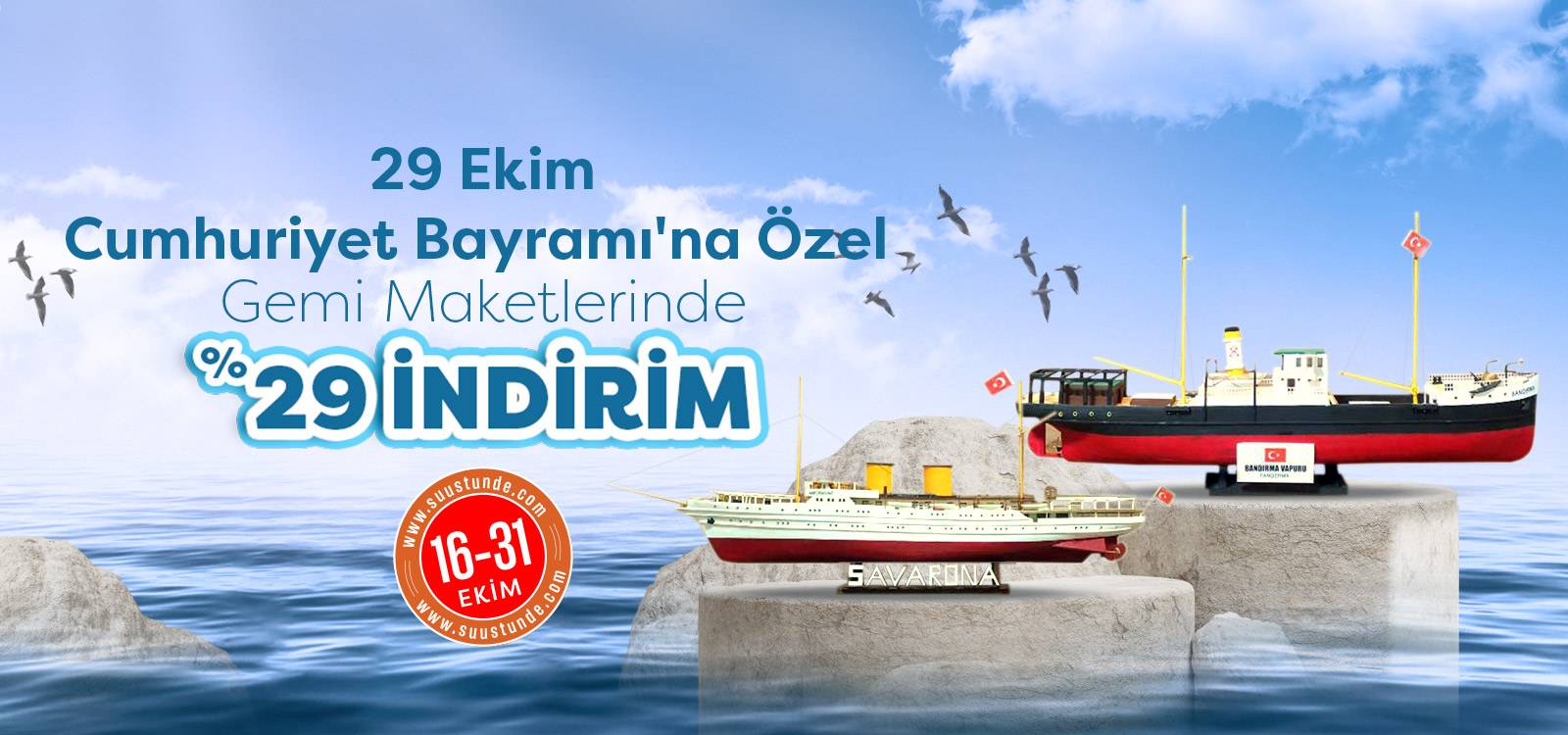 29 Ekim Cumhuriyet Bayramı Özel Kampanyası